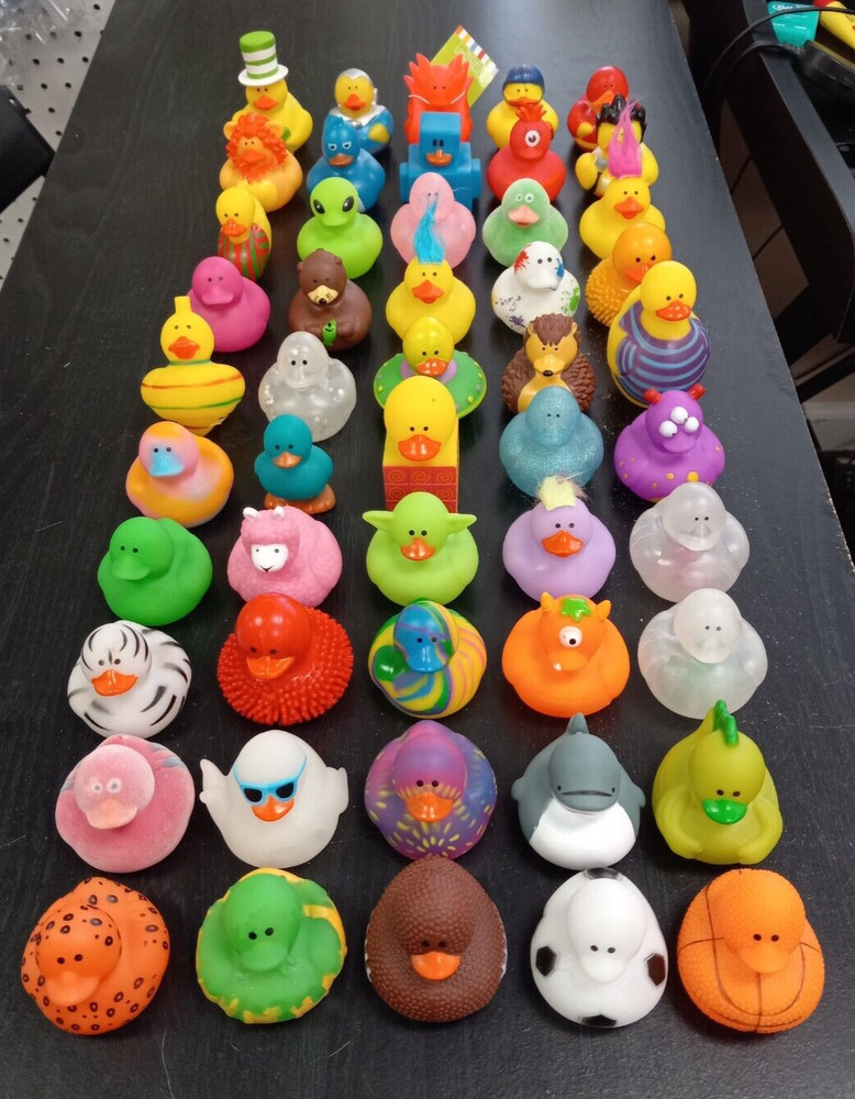 Bulk Assorted Rubber Duckies (50ct.) - New - Unused