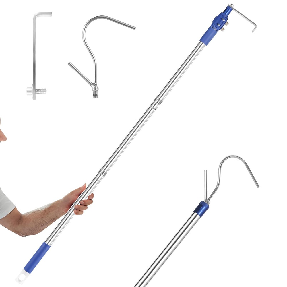 Trunk Bed Cargo Retrieval Hook Telescoping Cargo Grabber Reach Retrieval Tool