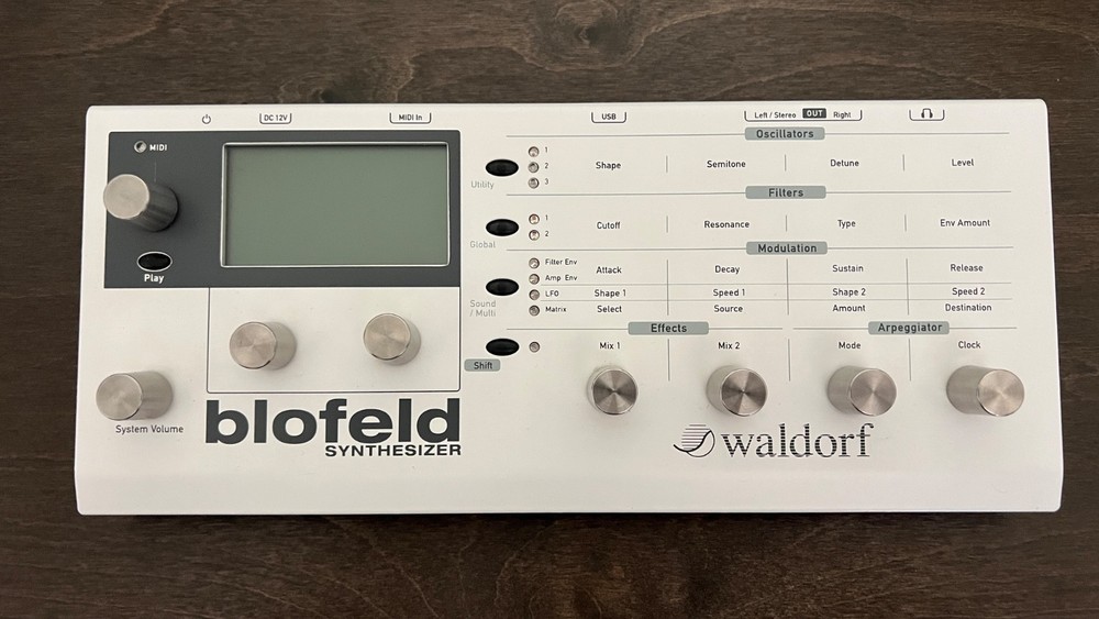 Waldorf Blofeld Desktop Synthesizer - White [USED-GOOD]