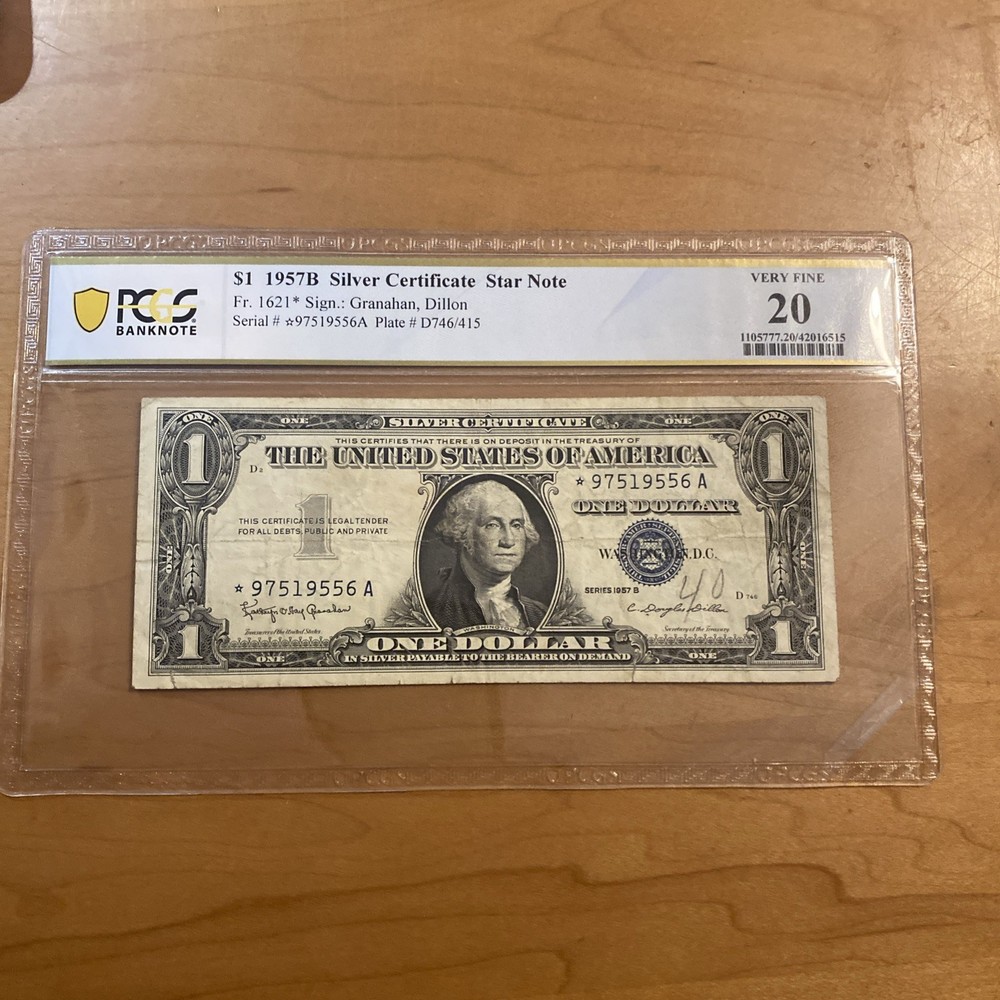 $1 1957B Silver Certificate Star Note