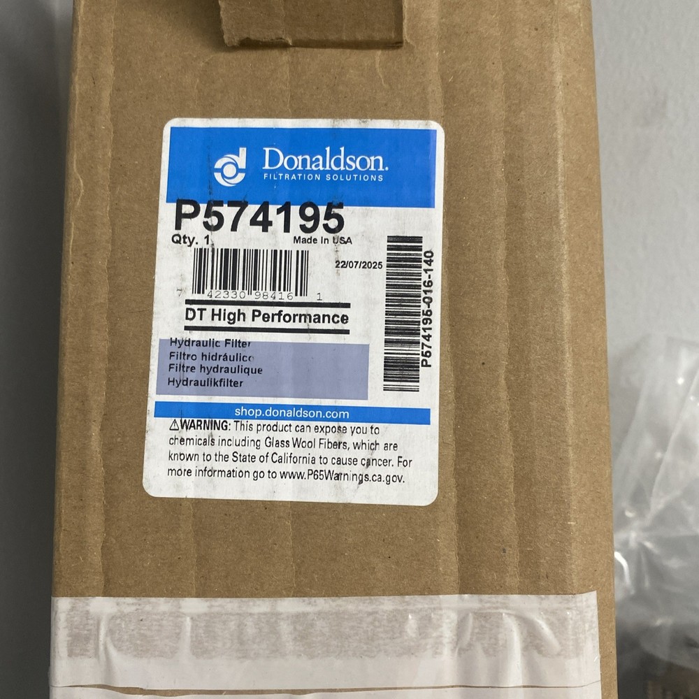 Donaldson, P574195, Hydraulic Filter,