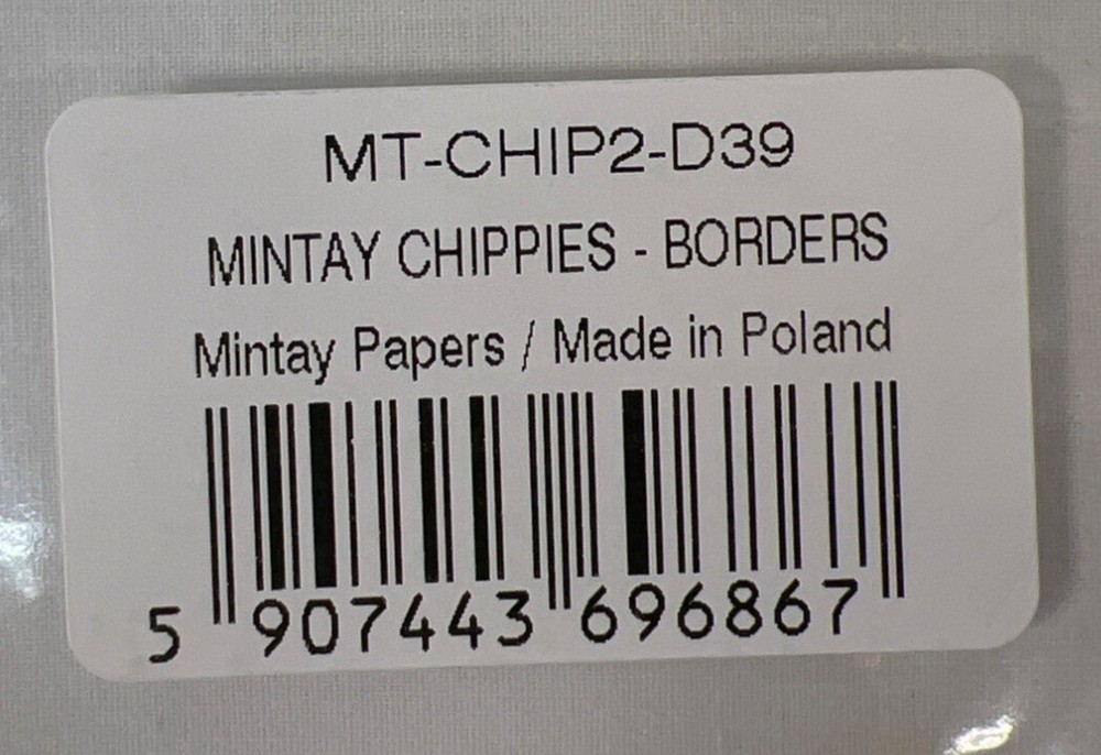 Mintay Chippies Chipboard Decor Elements Borders Set MT-CHIP2-D39