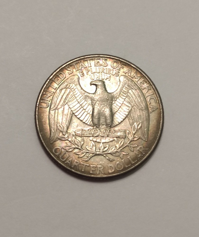 1998-P Washington Quarter ~ Toned