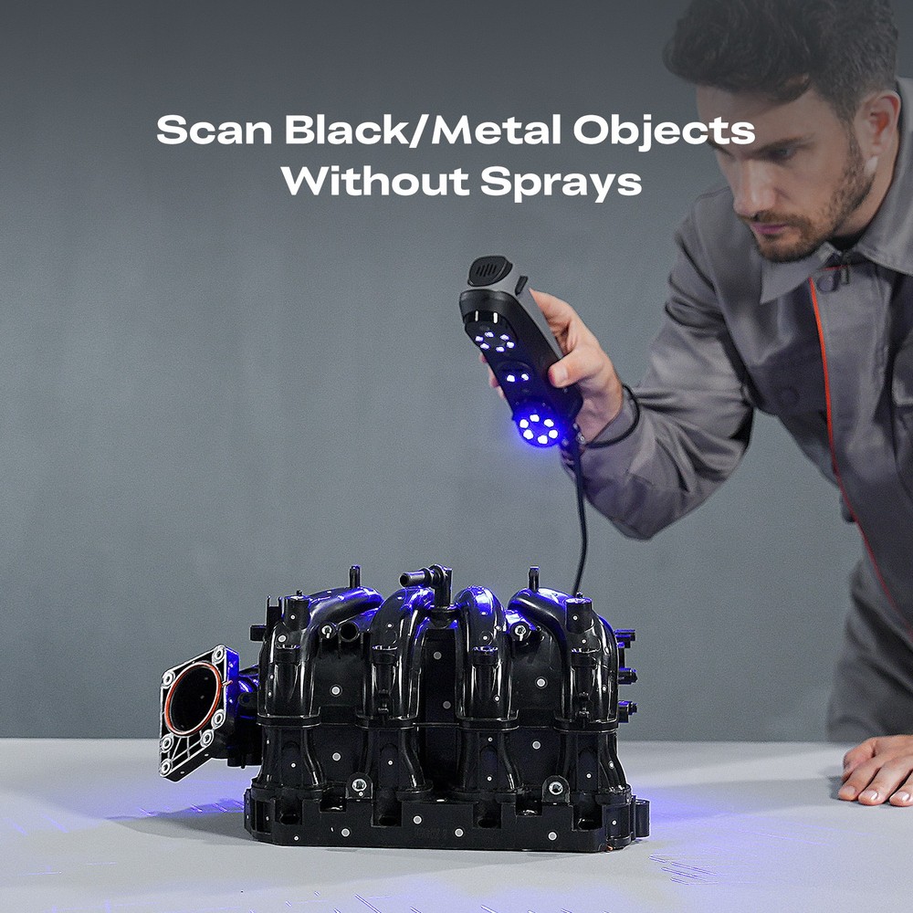 Open box Creality Sermoon S1 3D Scanner 1+7+34 Blue Lasers+NIR Wireless Scanning
