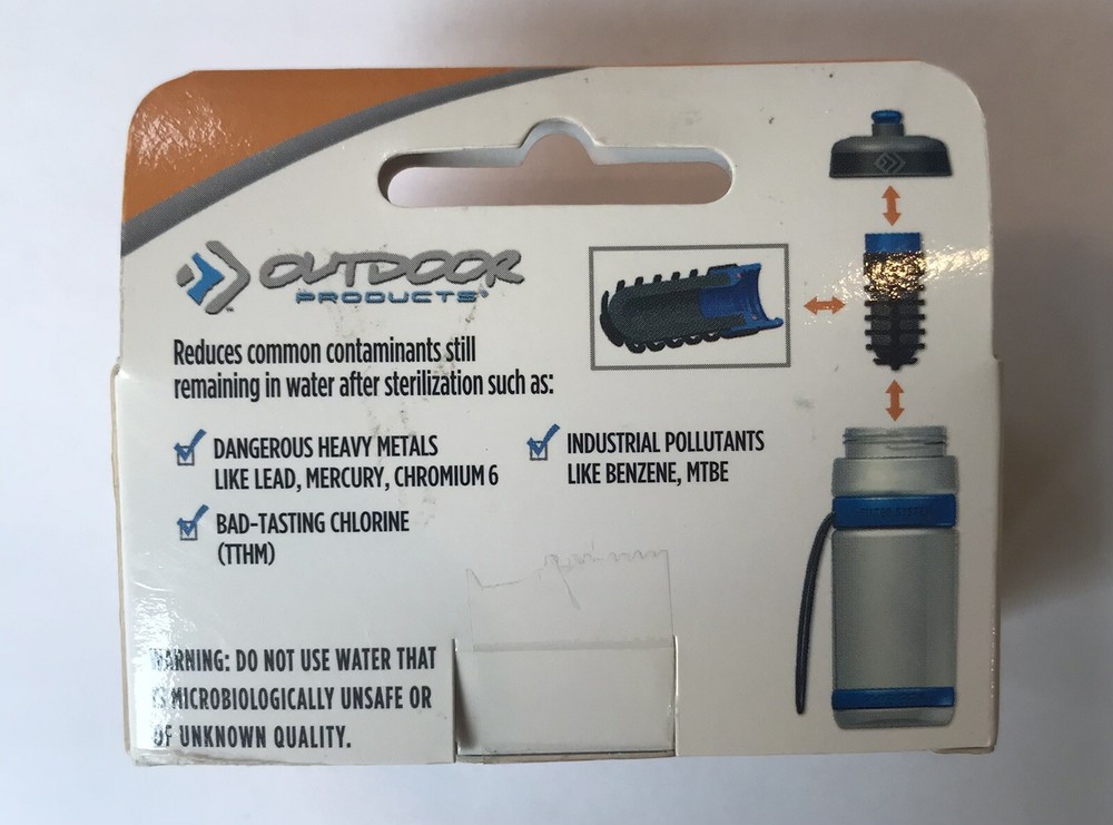 REPLACEMENT WATER FILTER CARTRIDGE #52234 FOR SQUEEZE BOTTLE