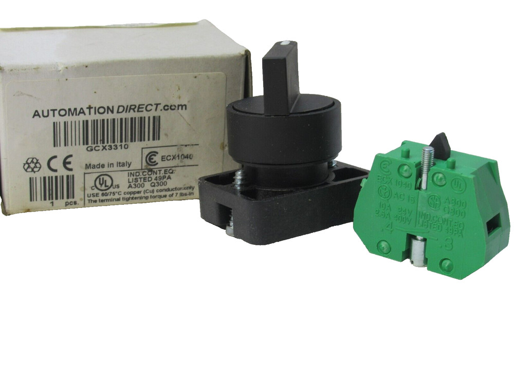 (NEW) AUTOMATION DIRECT GCX3310 Selector Switch