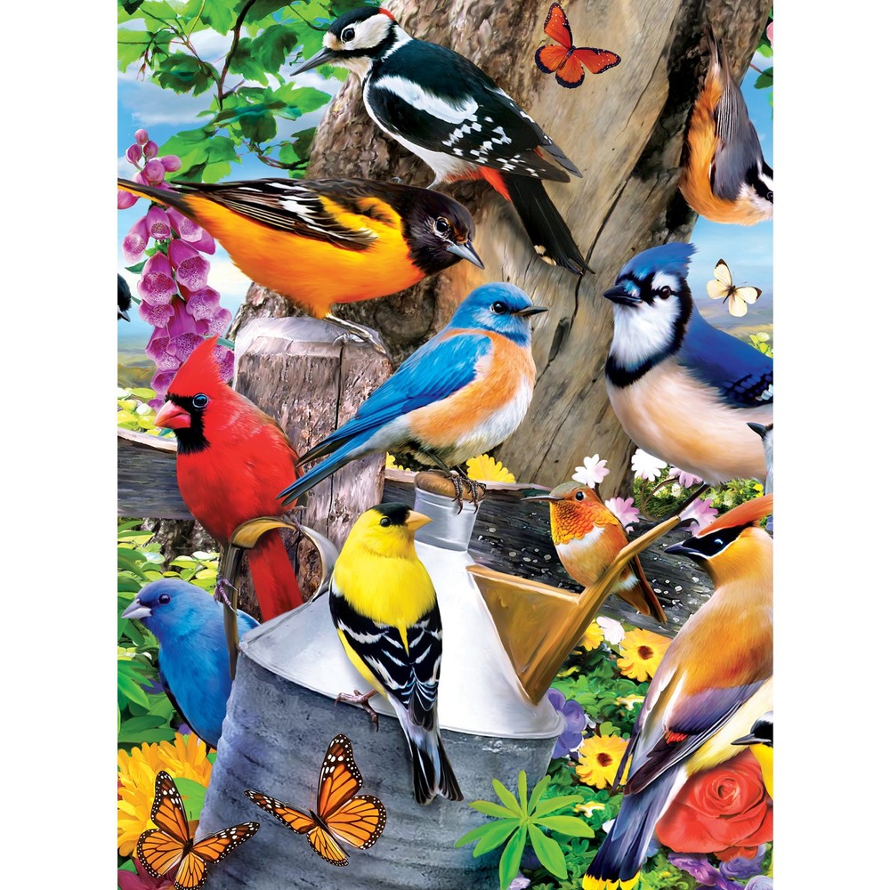 MasterPieces 3-Pack - Audubon 500 Piece Jigsaw Puzzles