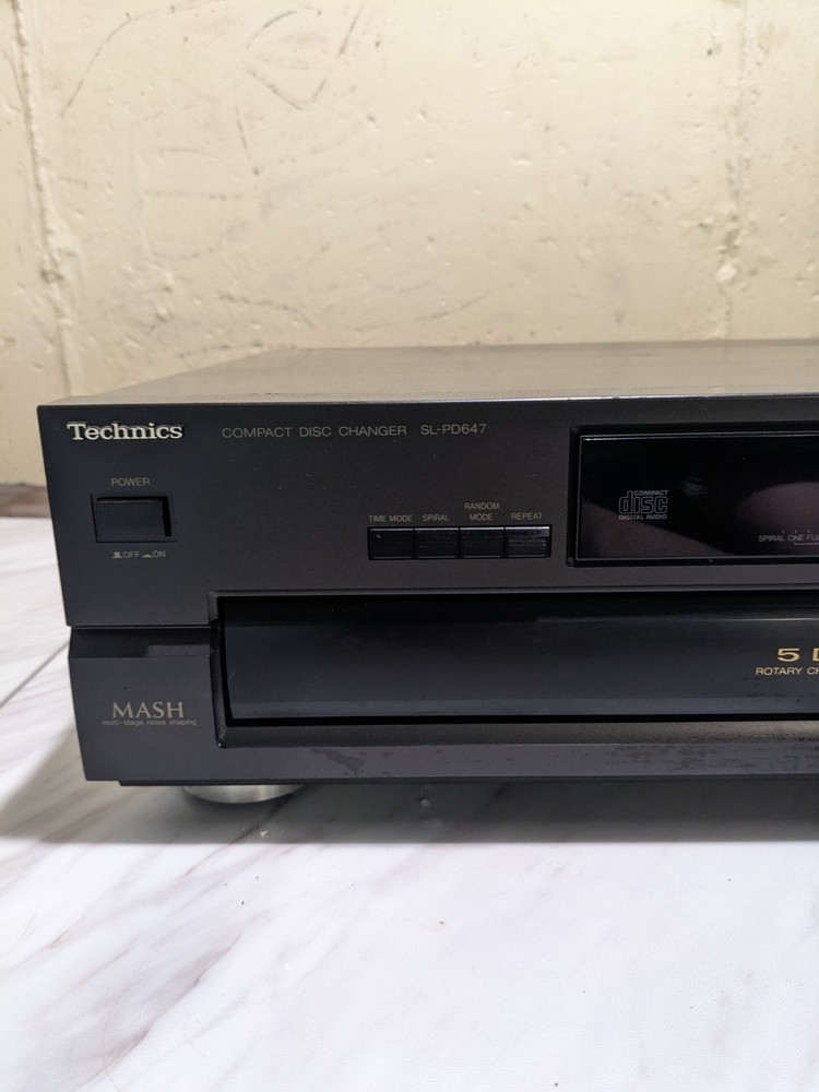 Technics SL-PD647 MASH 5 Disc CD Changer
