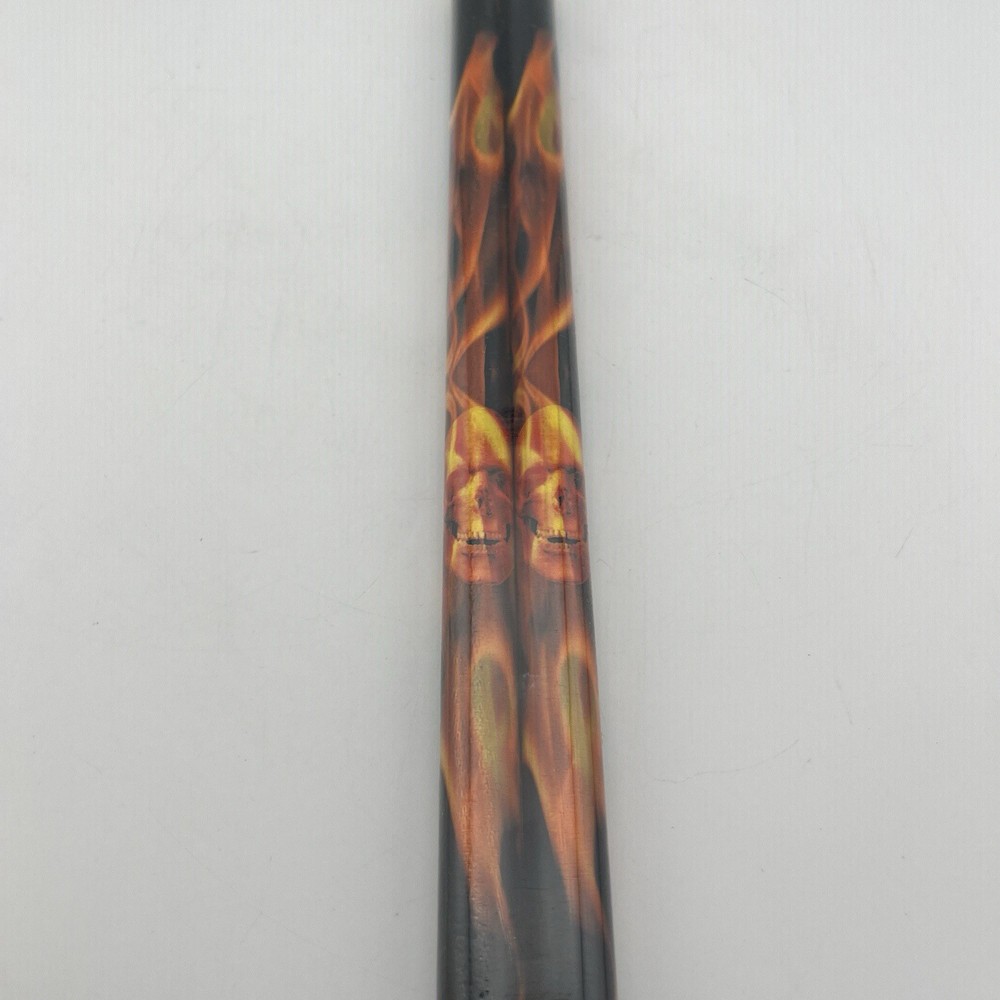 Skull And Flames Pattern Drum Sticks Stocking Stuffer