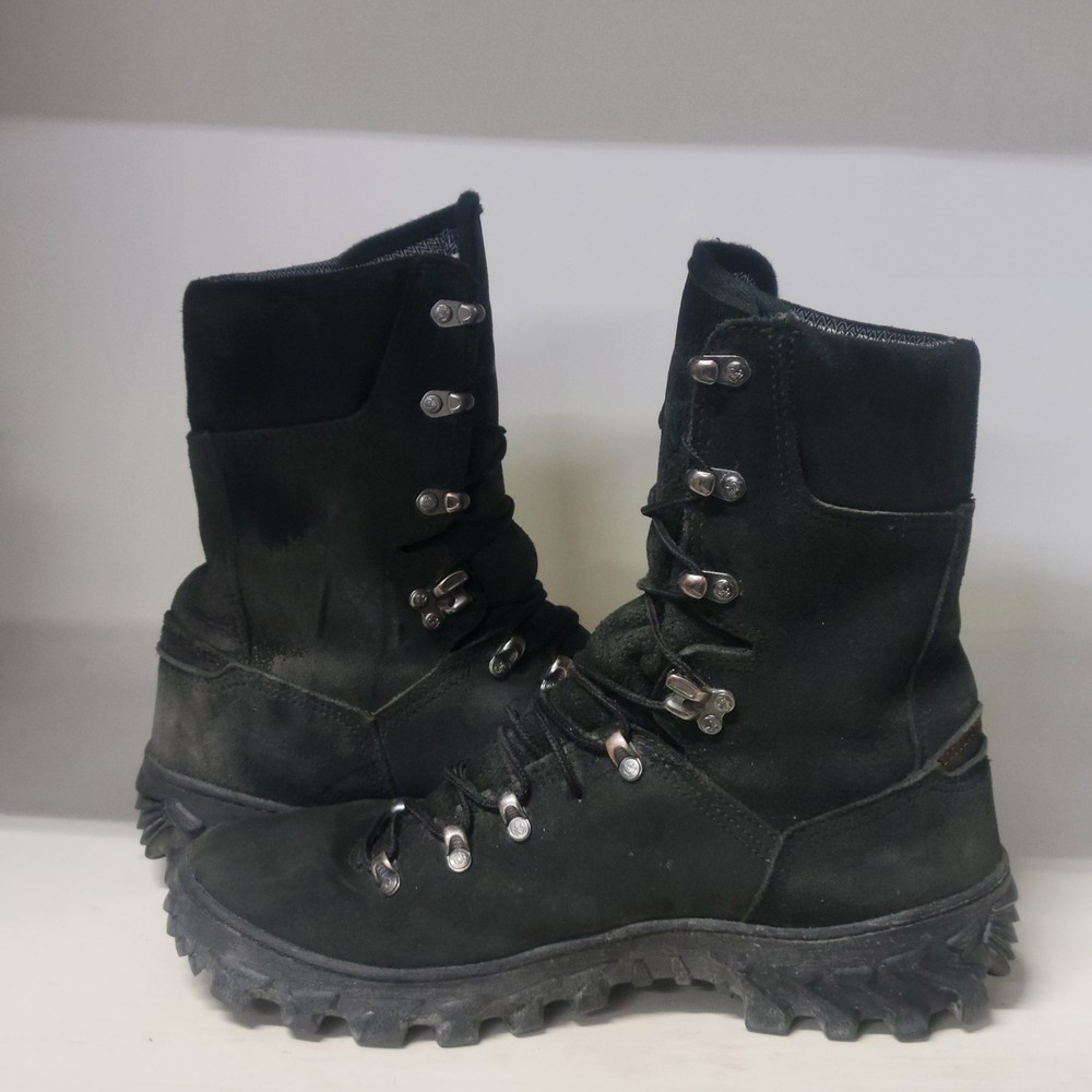 Rocky Code Red Wildlands 77 Fire Boot Black Mens Size 10.5M (READ DESCRIPTION)