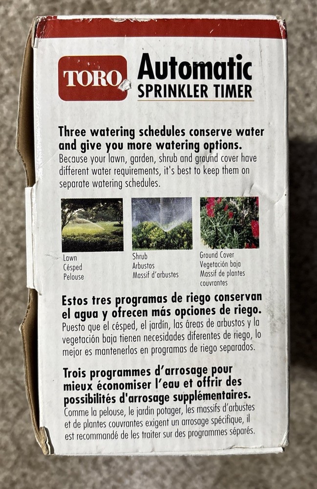 Automatic Sprinkler Timer Toro Model 53331 Expandable NEW