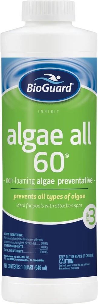 BioGuard Algae All 60 Algae Inhibitor 32 oz