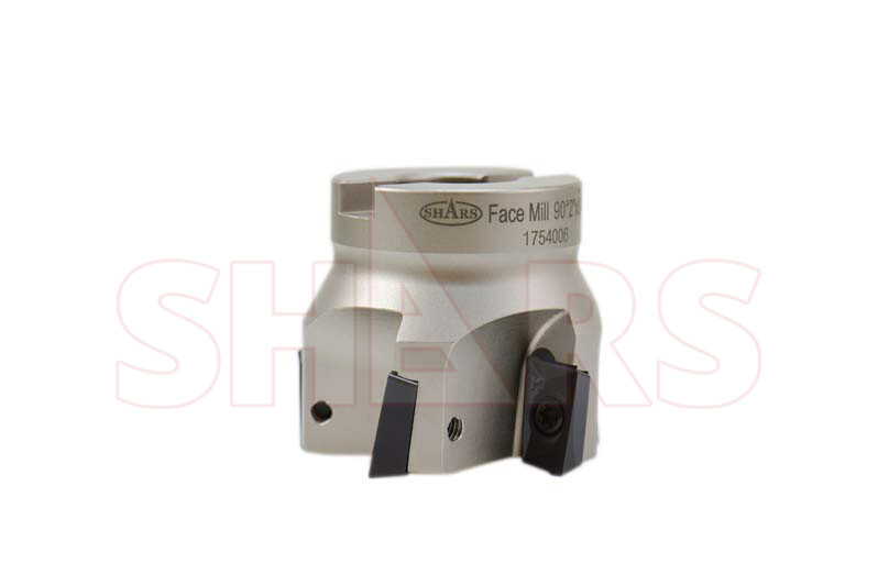 Shars 2" 90° Indexable Face Mill + CAT 40 Arbor + 10pcs APKT Inserts #[