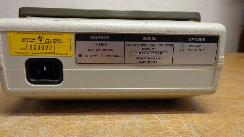 HP 5314A Universal Frequency Counter