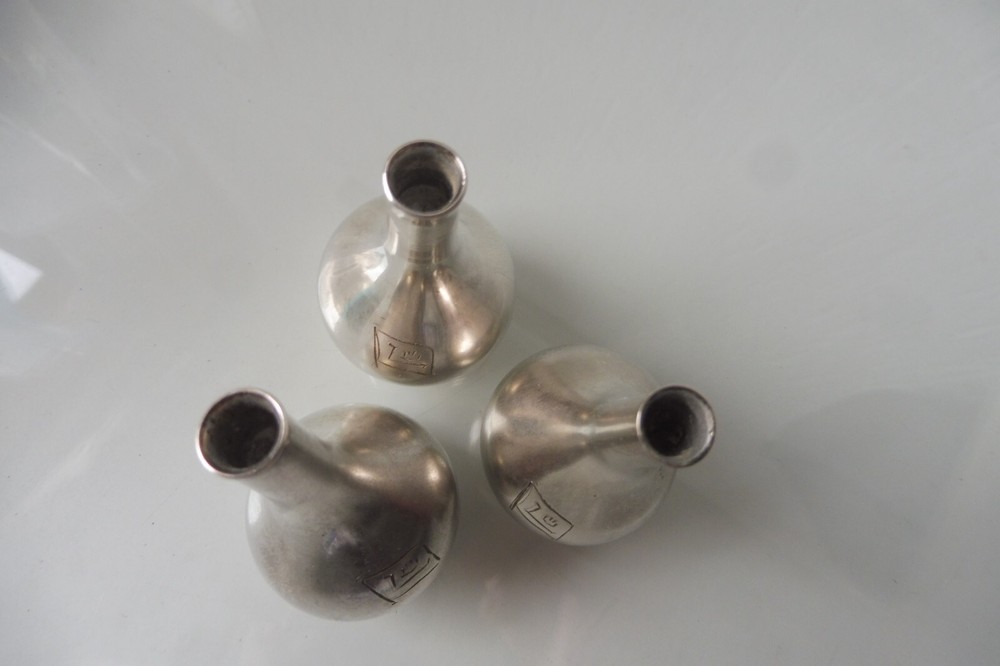 Dansk Designs Denmark Ihq 3 Small, Massive Candle Holder Candlestick Drop