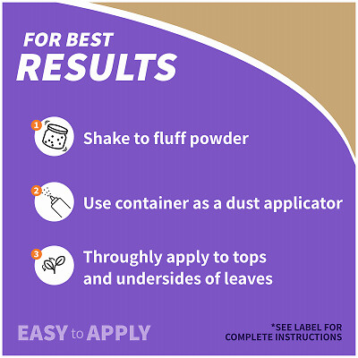 Deadbug Brew 257 Flower/Vegetable Garden Dust, Solid, 1.5 lb Tan/White