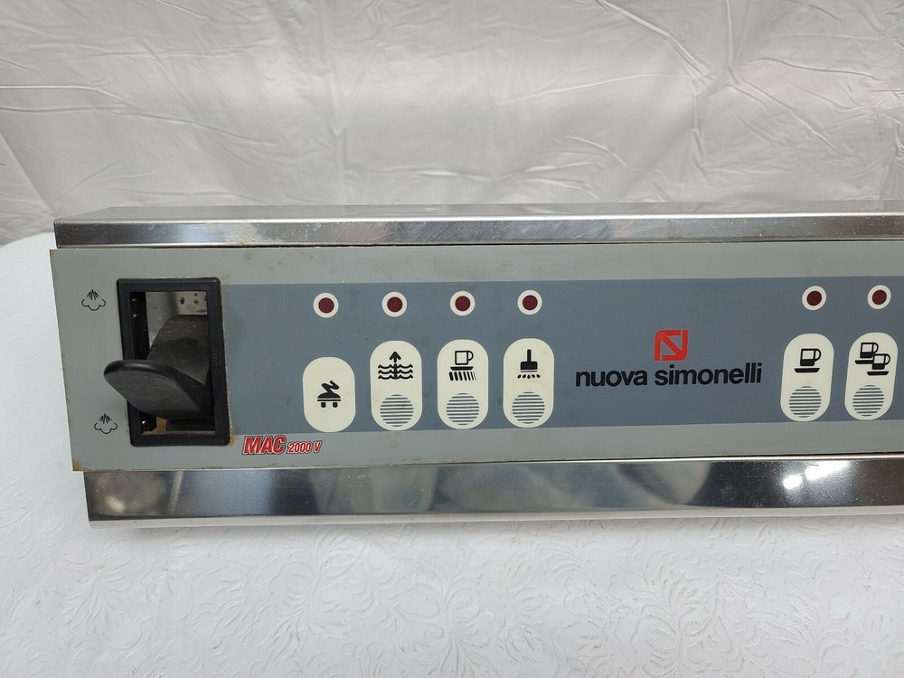 Nuova Simonelli Espresso Machine MAC 2000V Replacement Front Control Panel