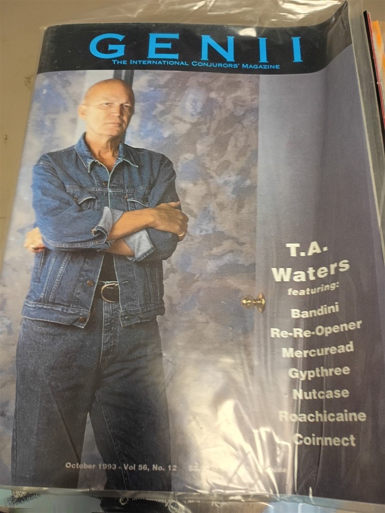 T.A. Waters Genii Magazine Issue 1993 #9