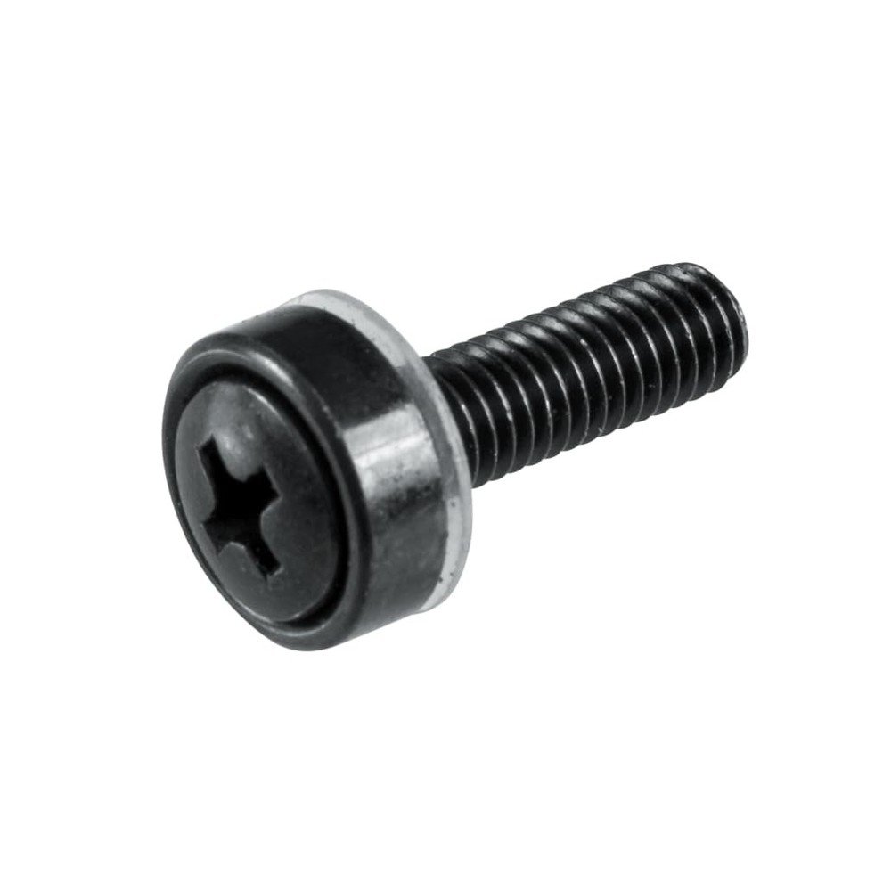 Gator Rackworks Standard Size Rack Screws, 25 Pack 25 Pack, Black