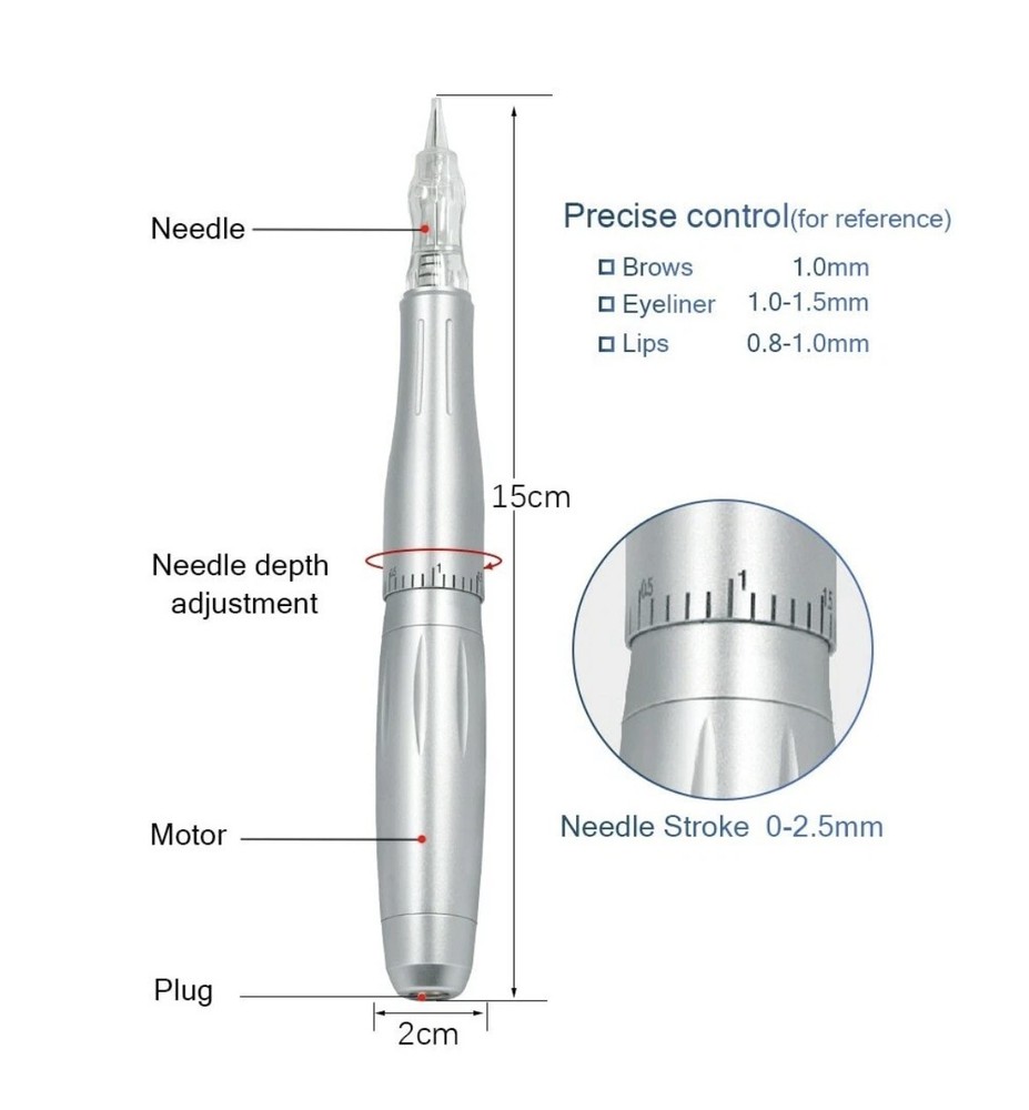 Permanent Makeup Machine, P300 Permanent Makeup Device Kit New Open Box