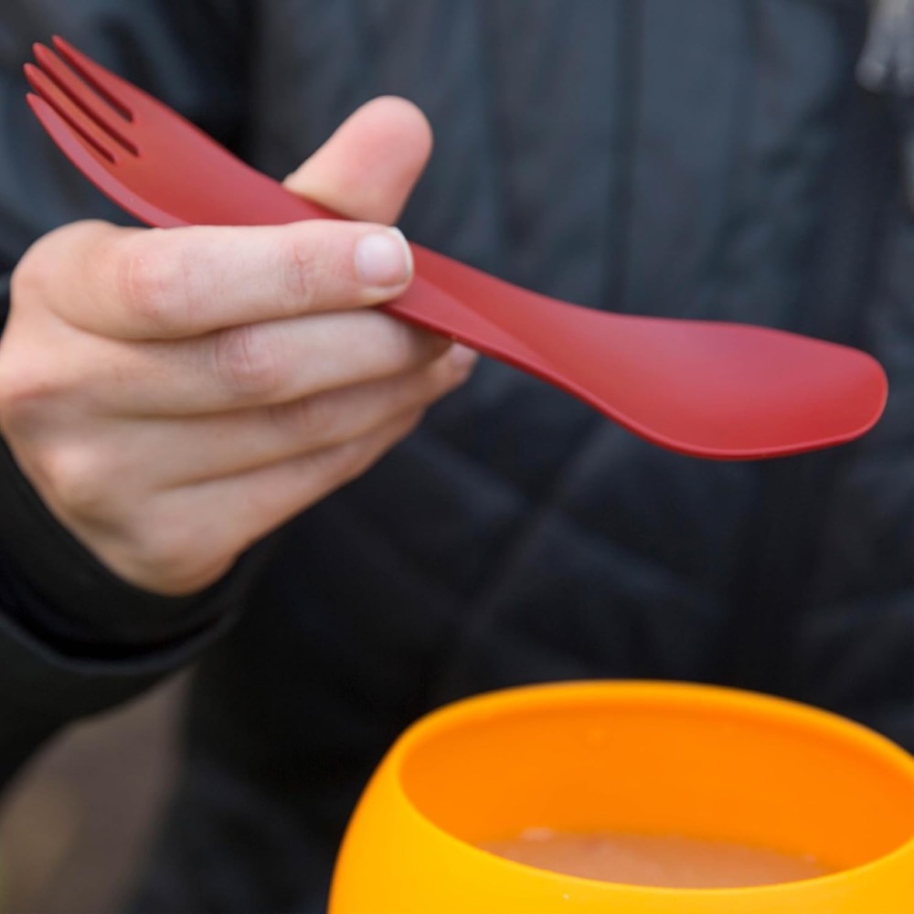 Sustainable GoBites Mini Spork Set - Lightweight, Functional Camping Essentials
