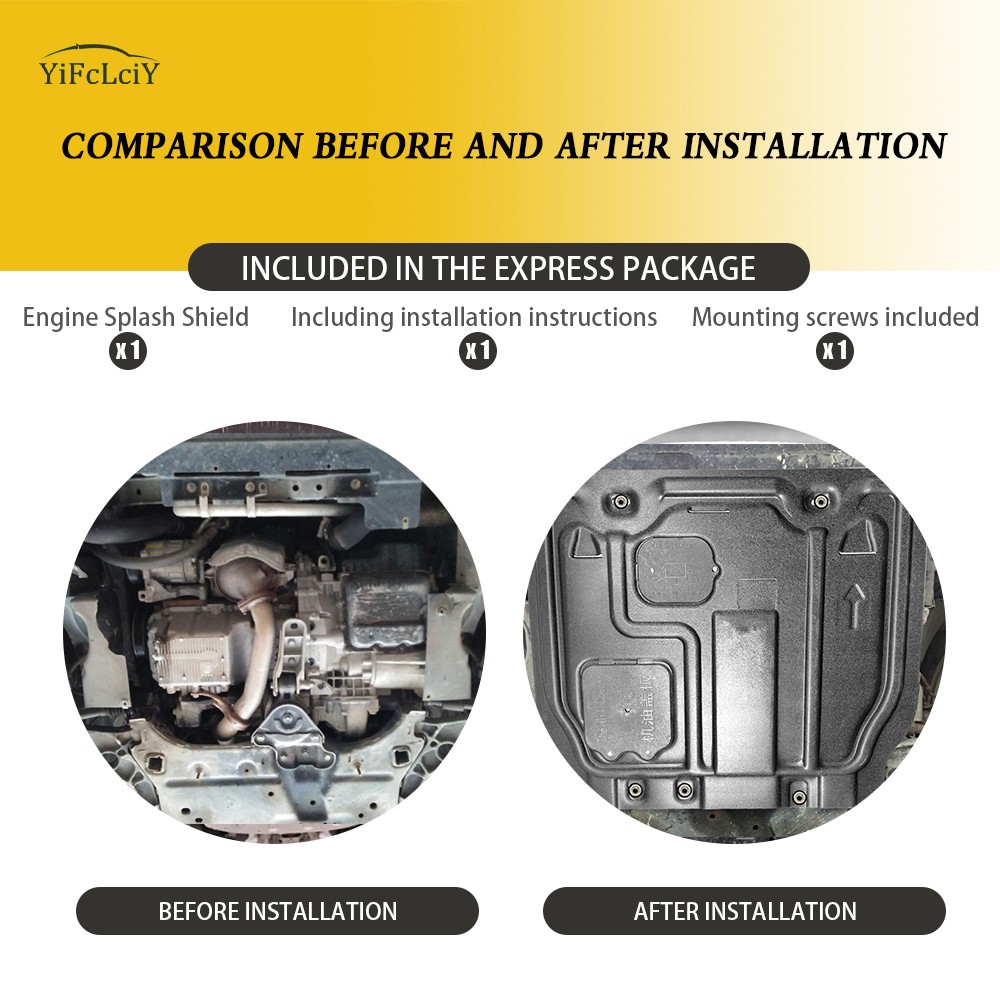 Engine Skid Plate For Dodge Journey 2011-2018 Splash Guard Undercarriage shield