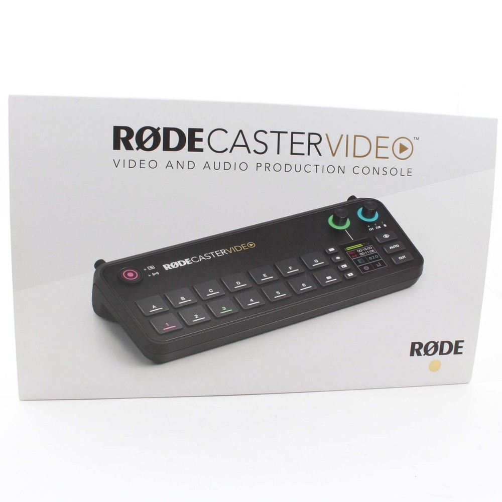 * OPEN BOX EXCELLENT * RODE RODECaster Video All-in-One Production Console