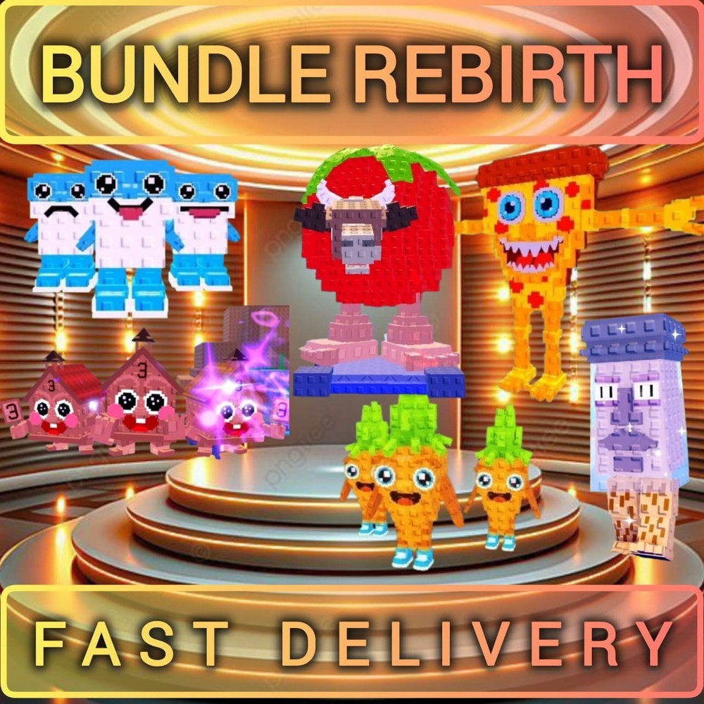 PLANTS VS BRAINROTS ROBLOX ⚡⚡  QUEST REBIRTH BUNDLE LEVEL 2,3,4,5 ⚡⚡ FAST DELIV