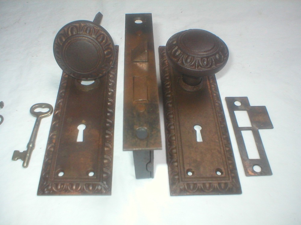 Antique Victorian Era Door Hardware