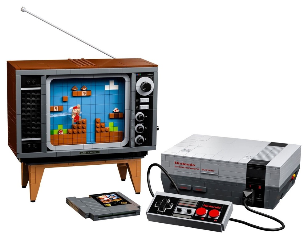 Moc 2651PCS Nintendo NES System Building Block Set Diy Gift MOC Bricks
