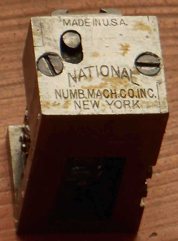 Letterpress Numbering Machine (NATIONAL )