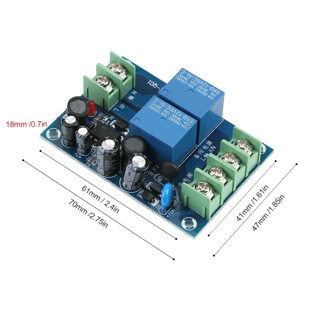 AC 85-240V 110V 220V 230V 10A Automatic Switching Controller Module Tools Part