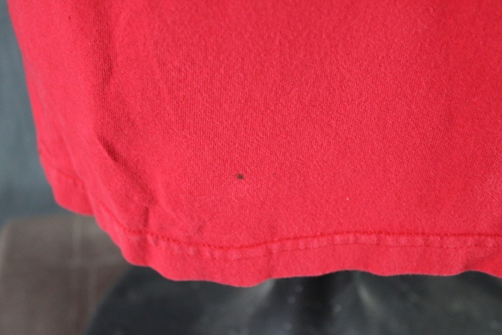 Skateboard Shirt - Split Red Long-sleeve - Men's Medium