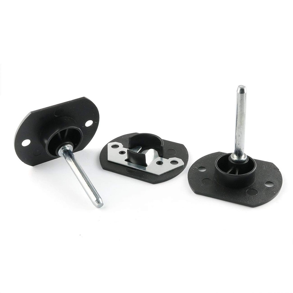 E-Outstanding Pin Style Sofa Connector 4 Sets Black Couch