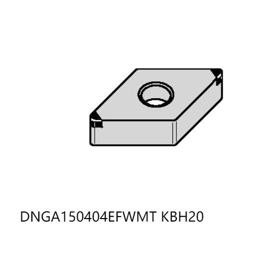 1  PCS  ORIGINAL  INSERTS      DNGA150404EFWMT KBH20