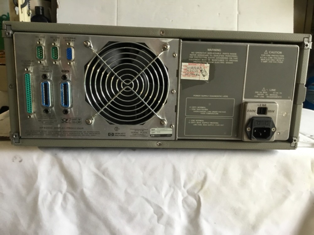 Agilent HP Keysight 8510C Network Analyzer Display Processor SELLING AS IS