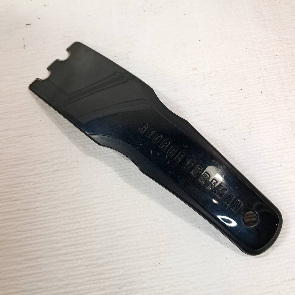 George Foreman Grill Replacement Black Scraper Spatula Cleaner Plastic Curved
