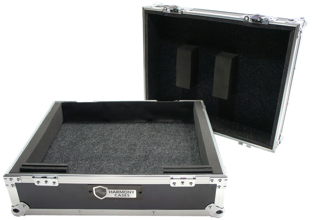 Harmony HC1200E Flight Foam Lined DJ Turntable Custom Case fits Numark NTX1000