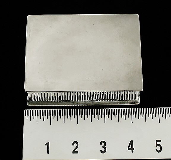Great Quality Old 1820s Australian or Cape Silver Box