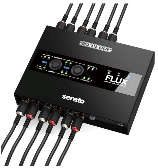 Reloop Flux 3-channel 6x6 DVS Interface for Serato DJ