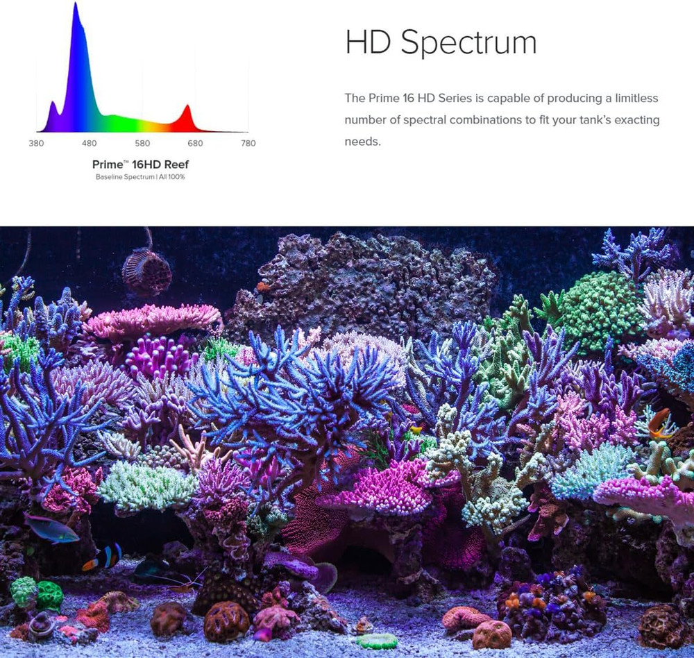 AI Prime 16 HD Reef Aquarium LED (White)