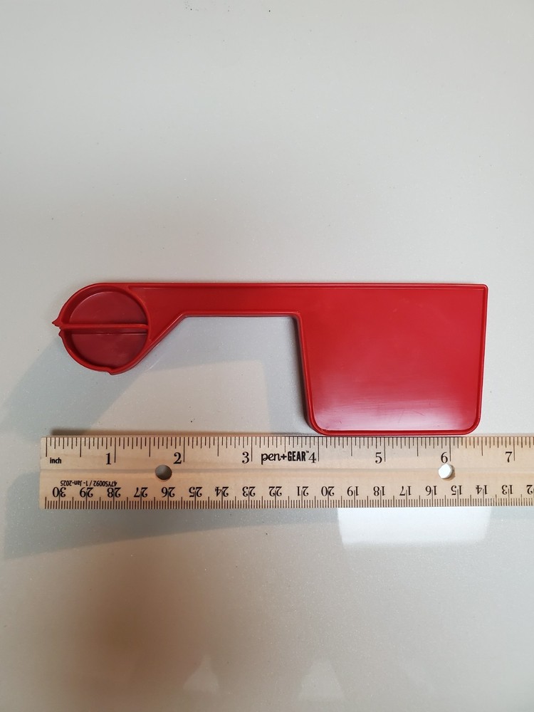 Durable Red Plastic Flag Replacement For Missing Broken Mailbox New MB515 MB505