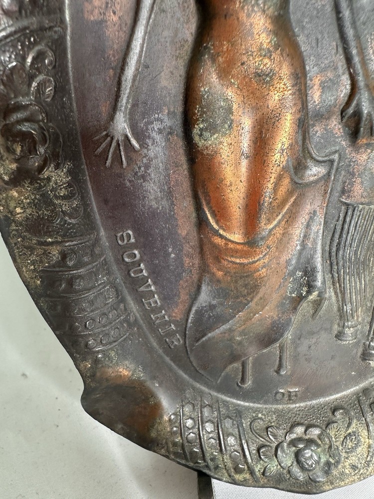Cabaret Naughty Bronze Plate Panama
