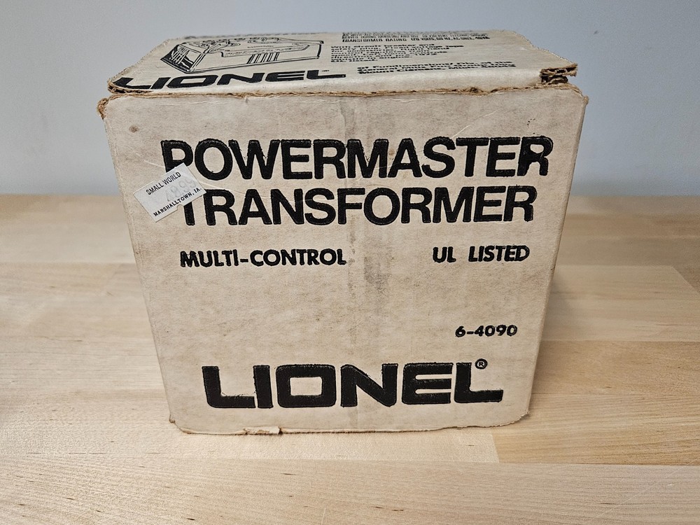 Lionel #6-4090 Powermaster Transformer With Original Box