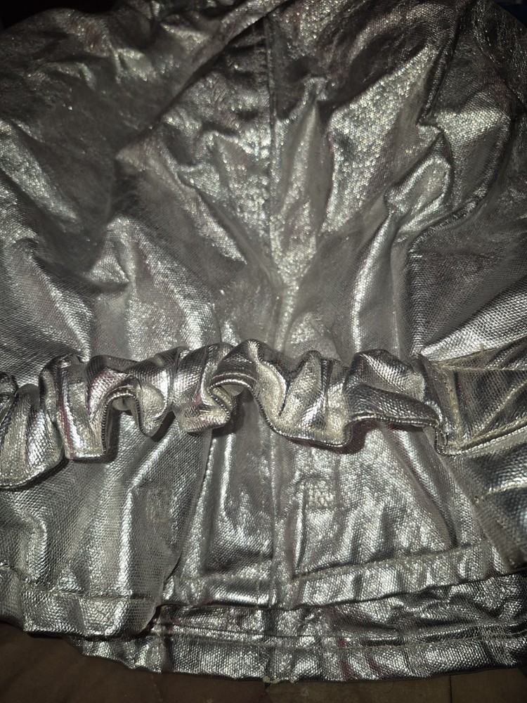 Fireman's Aluminumized Over Pants & Helmet - Medium 34-37