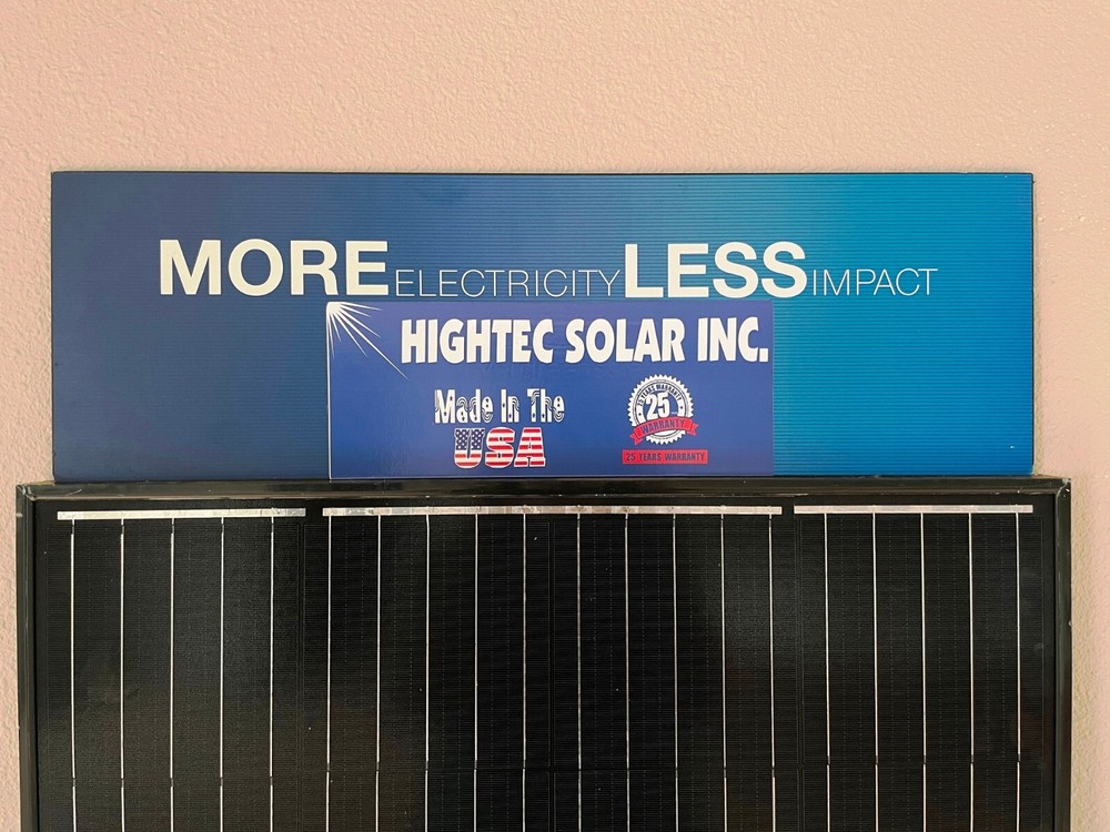 2- 215W Solar Panel Off Grid RV Boat solar panels BLACK FRAME BLACK FRONT new