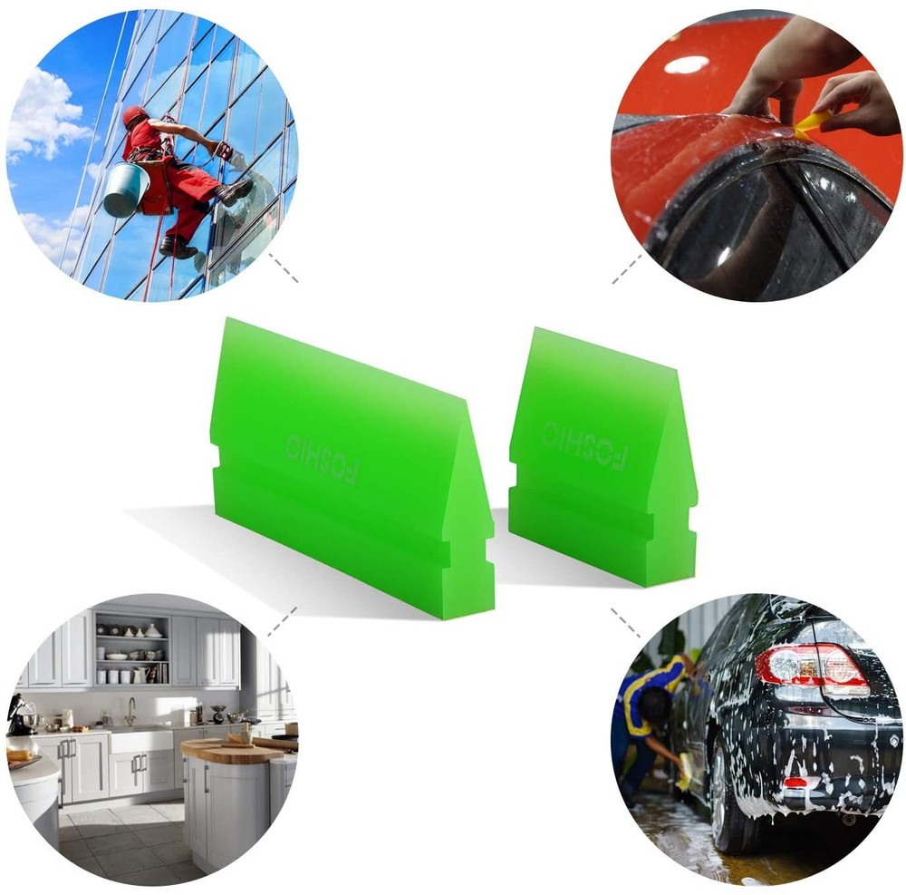 Mini Rubber Squeegee For Window Tint And Ppf Installation
