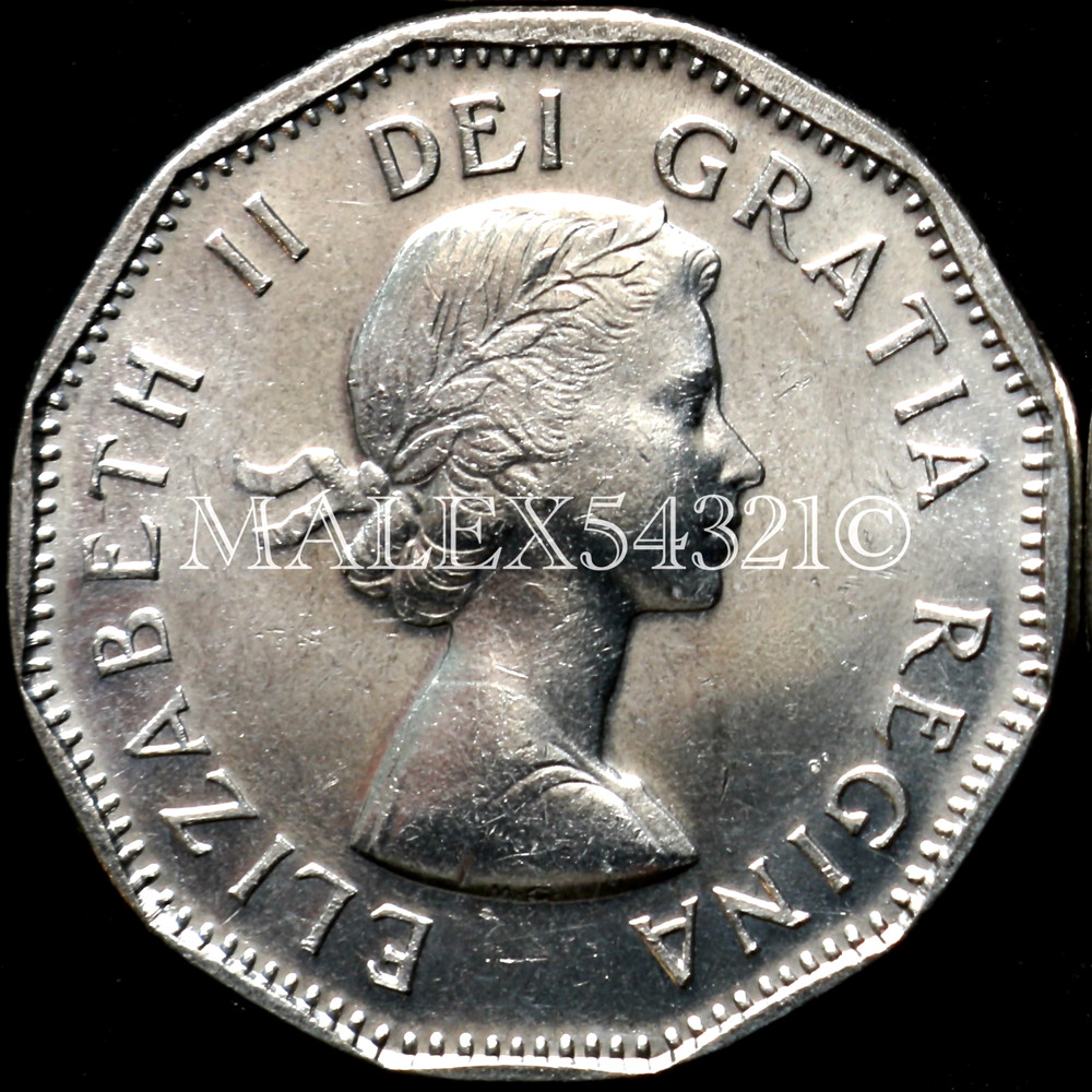 🇨🇦 ​CANADA 1957 NICKEL 5 CENTS UNCIRCULATED