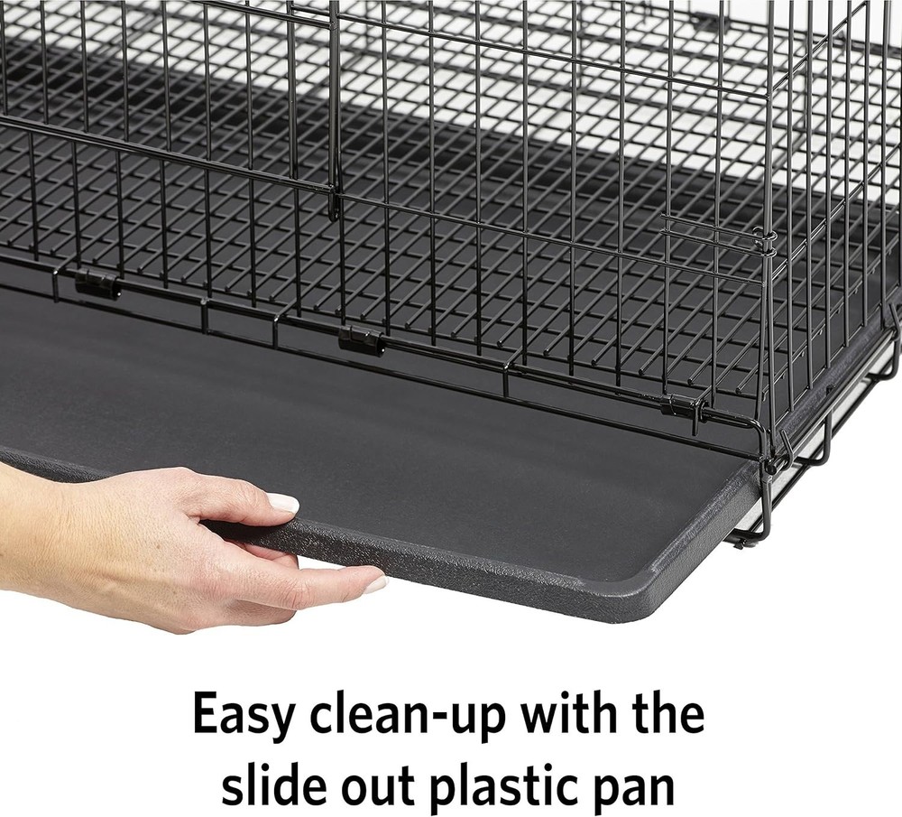Durable Metal Rabbit Cage - Easy Assembly, Quick Clean