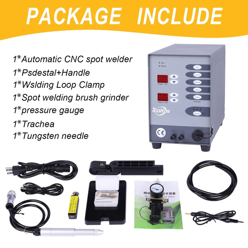 Automatic Pulse Argon Arc Tig Jewelry Spot Welding Machine